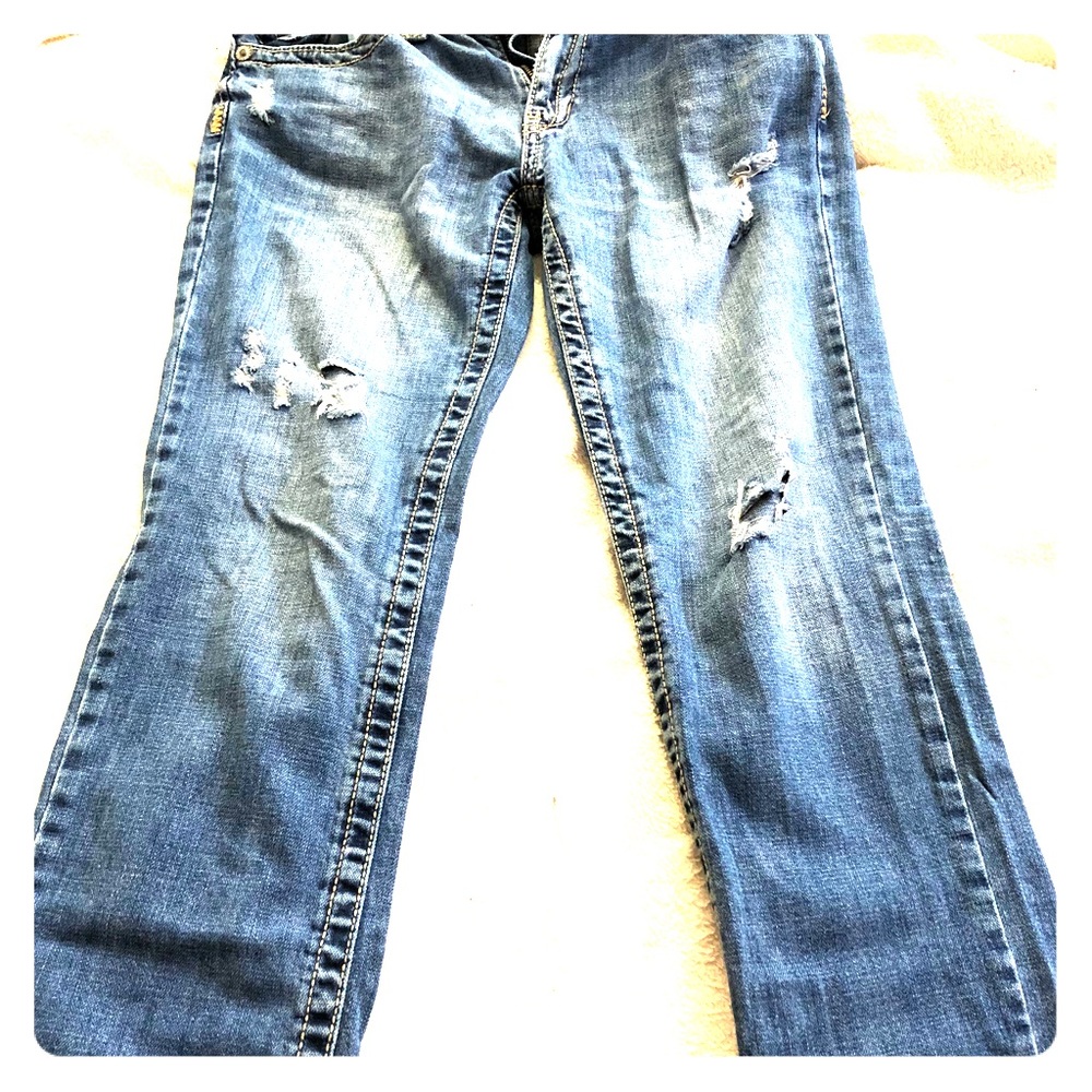 Aeropostale Boyfriend Jeans Bootcut w/Worn Style